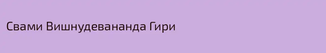 Свами Вишнудевананда Гири